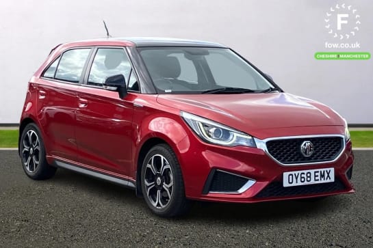 A 2018 MG MOTOR UK MG3 1.5 VTi-TECH Exclusive 5dr [LED daytime running lights, Reversing camera with dynamic guide lines,Part leather upholstery + sports seats]