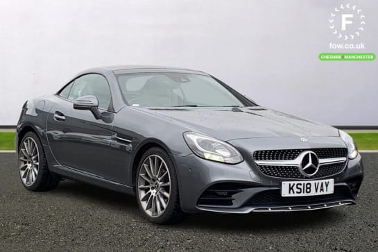 A 2018 MERCEDES-BENZ SLC SLC 300 AMG Line 2dr 9G-Tronic [Panoramic Roof, Comand, Parktronic With Park Guidance, Airscarf, Cup Holders]