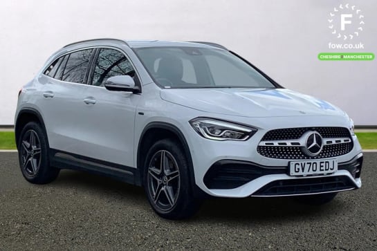 A 2021 MERCEDES-BENZ GLA GLA 250e Exclusive Edition 5dr Auto [Active lane keeping assist,Cruise control + speed limiter,Attention assist, Comfort suspension,Electrically adjus
