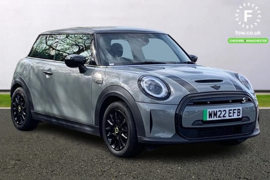 A 2022 MINI HATCH 135kW Cooper S Level 2 33kWh 3dr Auto [Roof and Mirror Caps - Black,Bonnet Stripes - Black,Compatible mobile phone bluetooth with audio streaming,Elec