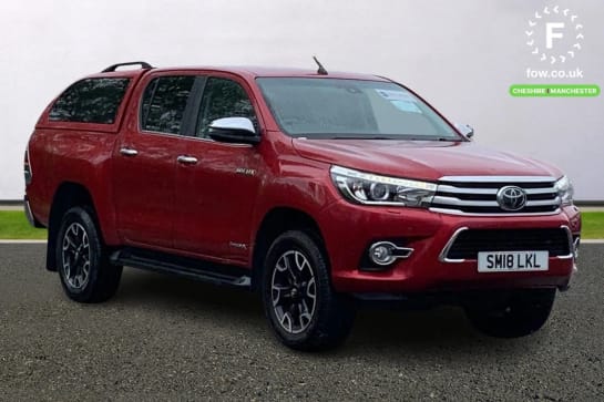 A 2018 TOYOTA HILUX Invincible X D/Cab Pick Up 2.4 D-4D Auto [Lane departure warning system, Rear View Camera, Road sign assist]