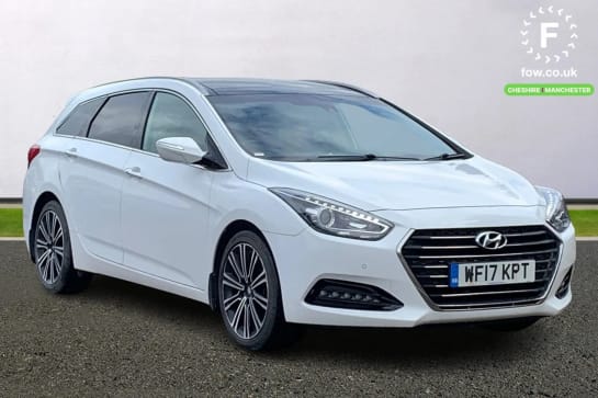 A 2017 HYUNDAI I40 1.7 CRDi Blue Drive Premium 5dr DCT [Lane departure warning system, Front and rear parking sensors,18" Alloy wheels]