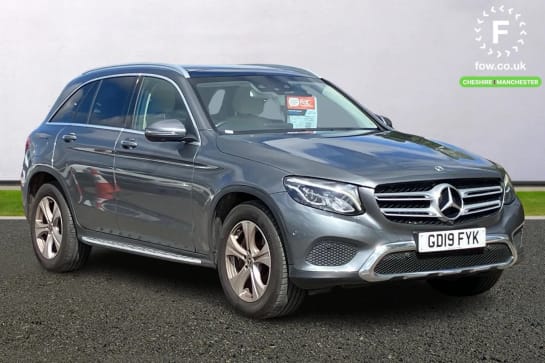 A 2019 MERCEDES-BENZ GLC GLC 250 4Matic Sport Premium Plus 5dr 9G-Tronic [Running boards with rubber studs,360Â° camera - Four networked cameras in front grille, wing mirrors a