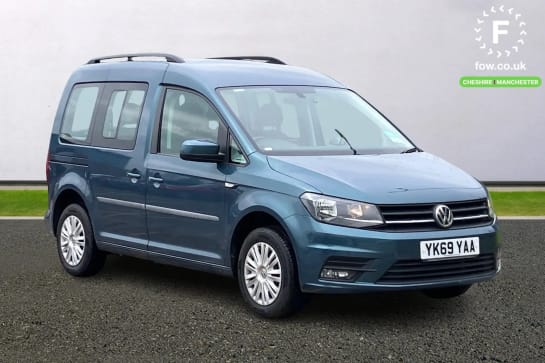 A 2019 VOLKSWAGEN CADDY LIFE 2.0 TDI 5dr DSG [Black roof rails,Electric front windows,Leather multifunction steering wheel]