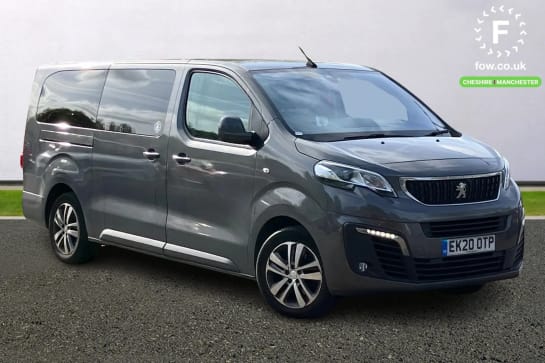 A 2020 PEUGEOT TRAVELLER 2.0 BlueHDi 180 Allure Long [8 Seat] 5dr EAT8 [Bluetooth telephone facility,Visio park assist 180 with front and rear sensors,Electric folding and hea