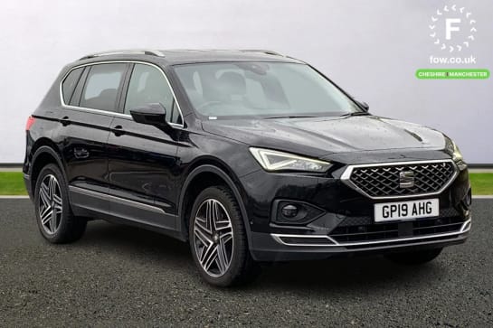 A 2019 SEAT TARRACO 2.0 TDI Xcellence 5dr DSG 4Drive [Adaptive cruise control with speed limiter,Digital cockpit,Front assist city emergency braking and pedestrian protec