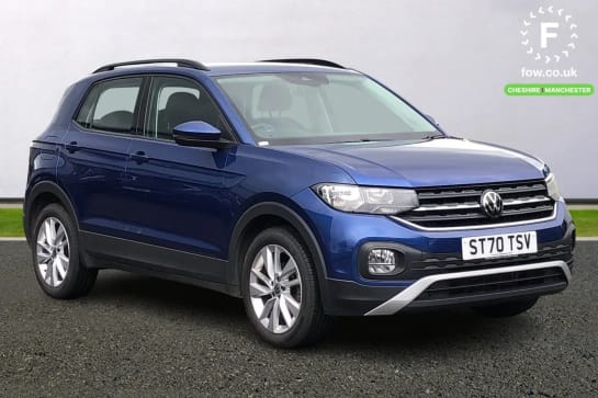 A 2020 VOLKSWAGEN T-CROSS 1.0 TSI 110 SE 5dr DSG [Bluetooth telephone and audio connection for compatible devices,Multi device interface (MDI) with USB connection,Manual coming