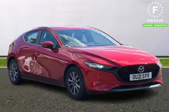 A 2021 MAZDA MAZDA3 2.0 e-Skyactiv G MHEV SE-L 5dr [Lane keep assist system,Audio transfer from bluetooth devices,Electric front/rear windows with one touch/auto up/down,