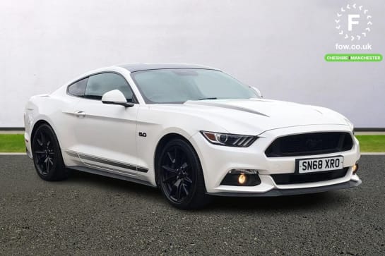 A 2018 FORD MUSTANG 5.0 V8 GT Shadow Edition 2dr Auto [Apple CarPlay, Limited Slip Differential, Black Pack, Climate Seats, 19" Alloys]