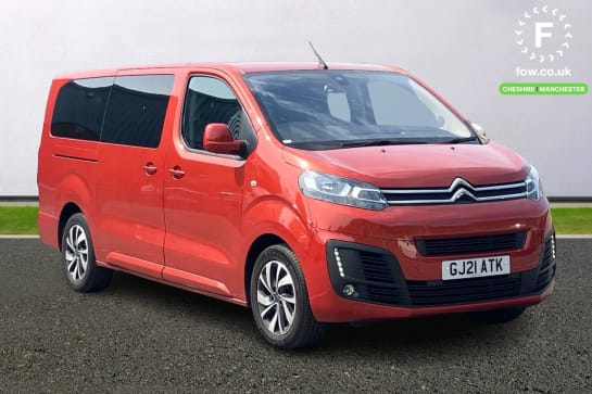 A 2021 CITROEN SPACE TOURER 1.5 BlueHDi 120 Feel XL [8 Seat] 5dr [Bluetooth telephone facility,Electric front windows/one touch facility with pinch protection,Electric folding do