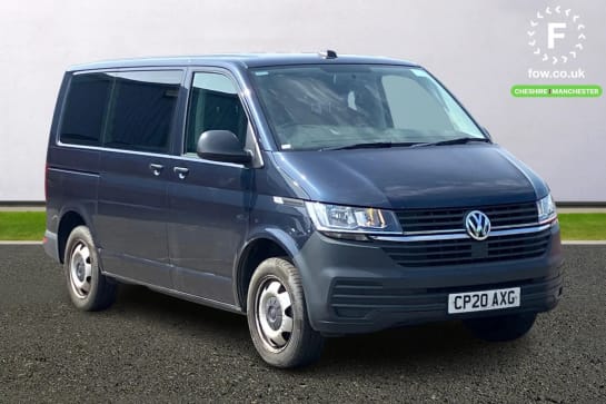 A 2020 VOLKSWAGEN TRANSPORTER SHUTTLE 2.0 TDI 110PS S Minibus [Rear Privacy Glass,Front and rear parking sensors,Front assist with autonomous emergency braking,Electric windows front + rea
