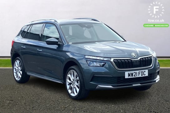 A 2021 SKODA KAMIQ 1.0 TSI 110 SE L 5dr [Bluetooth system,Lane assist,Front assist system,Electrically adjustable and heated door mirrors,Front and rear electric windows