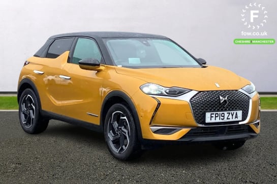 A 2019 DS DS3 1.2 PureTech 155 Ultra Prestige 5dr EAT8 [Bluetooth handsfree and media steaming with 1A USB socket,Rear parking sensors, Electrically adjustable door
