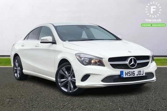 A 2016 MERCEDES-BENZ CLA CLASS CLA 180 Sport 4dr Tip Auto [COMAND Online system,Mirror Package,Ambient lighting - 12 colour,Heated windscreen wash system]