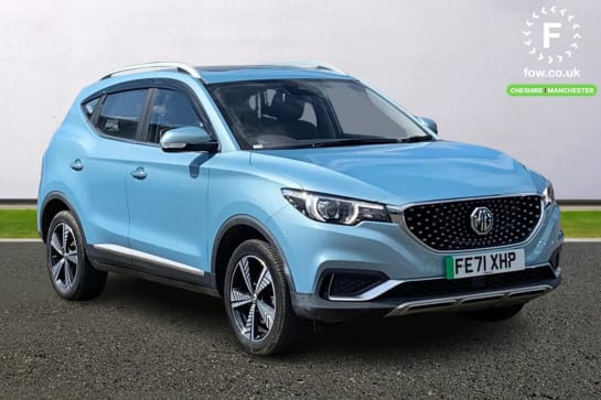 A 2021 MG MOTOR UK ZS 105kW Exclusive EV 45kWh 5dr Auto [Lane keep assist system,Blind Spot Detection,Rear parking sensors,USB mobile phone charging function,Steering wheel