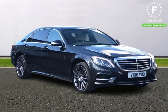 A 2016 MERCEDES-BENZ S CLASS S350d L AMG Line 4dr 9G-Tronic [Electric panorama glass sunroof,Closing aid for doors,Privacy glass]