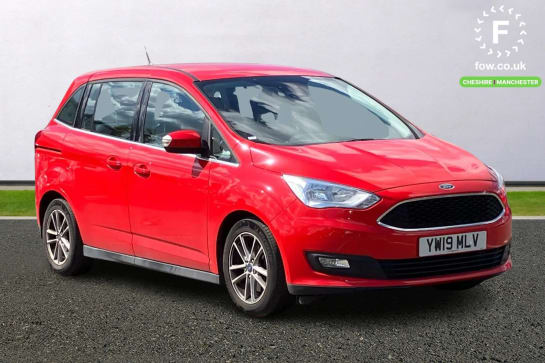 A 2019 FORD GRAND C-MAX 1.0 EcoBoost 125 Zetec Navigation 5dr [Ford SYNC3 DAB Navigation System, Rear Parking Sensors, 16" Alloys, Isofix]