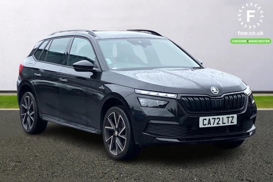 A 2023 SKODA KAMIQ 1.5 TSI Monte Carlo 5dr DSG [Front assist system,Bluetooth system,Dimming rear view mirror with black surround,Electrically adjustable and heated door