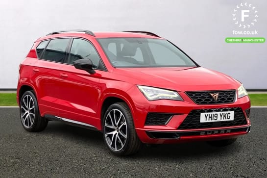 A 2019 SEAT CUPRA ATECA 2.0 TSI 5dr DSG 4Drive [Front assist city emergency braking and pedestrian protection,Rear view camera,Park assist system with steering assist,Self pa