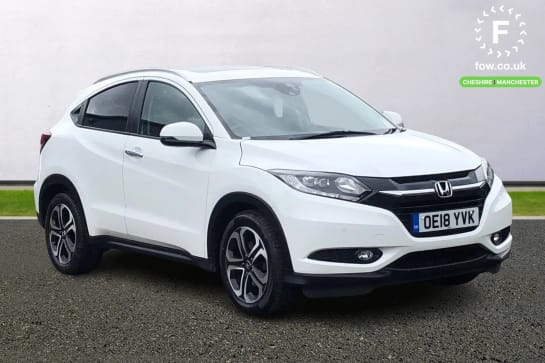 A 2018 HONDA HR-V 1.6 i-DTEC EX 5dr [Bluetooth hands free telephone connection,Front and rear parking sensors,Rear view camera,Steering wheel mounted remote controls,El