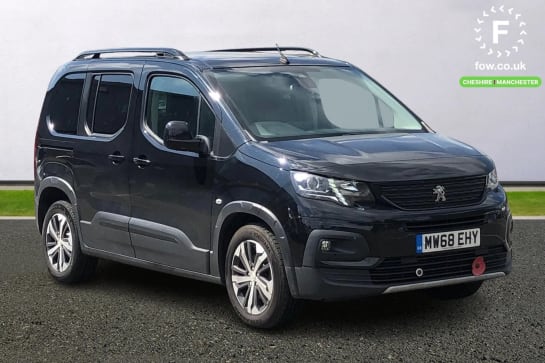 A 2019 PEUGEOT RIFTER 1.5 BlueHDi 130 GT Line 5dr EAT8 [Bluetooth, Visibility pack, Steering wheel mounted controls, Stop/start system, LED daytime running lights]