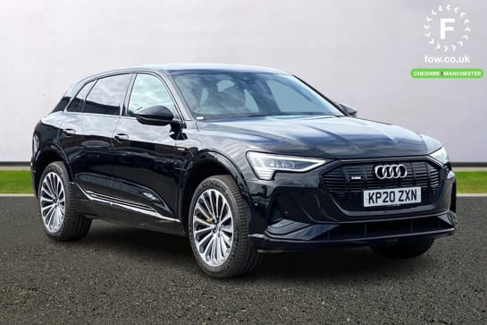 A 2020 AUDI E-TRON 230kW 50 Quattro 71kWh Launch Ed 5dr Auto [C+S] [Head-up display,4-zone deluxe automatic climate control,Acoustic glazing for side & rear windows,Oran