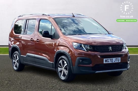 A 2020 PEUGEOT RIFTER 1.5 BlueHDi 100 GT Line [7 Seats] 5dr [Bluetooth telephone facility,Steering wheel mounted controls,Electric heated door mirrors,Electric front/rear w