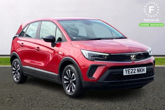 A 2022 VAUXHALL CROSSLAND 1.2 Design 5dr [Lane departure warning system,Front camera system,Steering wheel mounted audio/phone/cruise controls,Electrically adjustable and heate