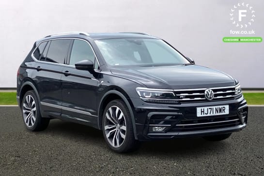 A 2021 VOLKSWAGEN TIGUAN ALLSPACE 1.5 TSI EVO R-Line Tech 5dr DSG [R Line styling pack, Electric panoramic sunroof with sunblind, Active pedestrian safety system]