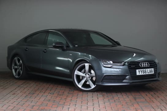 A 2016 AUDI A7 3.0 TDI Quattro 272 Black Edition 5dr S Tronic [BOSE surround system,Black styling package,Privacy glass,Exterior mirrors with memory function, heated