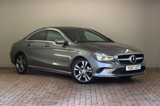 A 2017 MERCEDES-BENZ CLA CLASS CLA 180 Sport 4dr Tip Auto [Dynamic select with a choice of driving modes,Active park assist with parktronic system,1/3 to 2/3 split folding rear seat