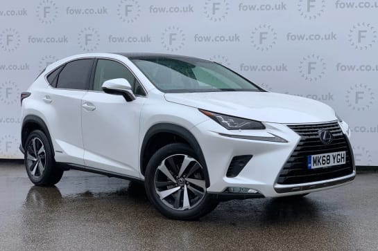A 2018 LEXUS NX 300h 2.5 Premier 5dr CVT [Front and rear parking sensors,Electric speed sensitive power steering,Blind spot monitoring ,8" colour display screen,Steer