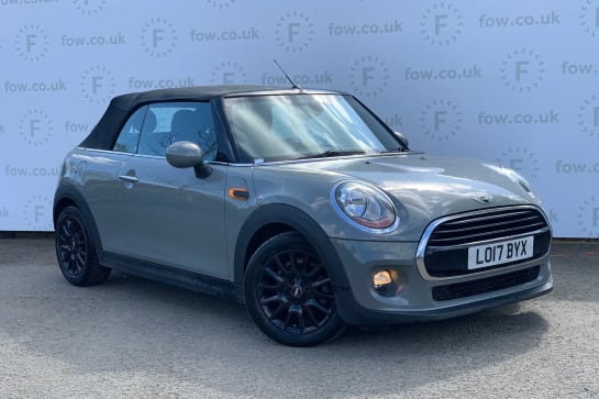 A 2017 MINI CONVERTIBLE 1.5 Cooper 2dr Auto [Pepper Pack] [Seat Heating for Driver and Front Passenger,Rear view camera,Radio visual boost with MINI Connected,16"Alloys,Mini