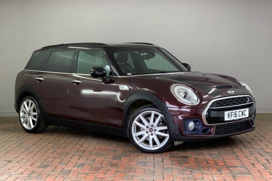 A 2016 MINI CLUBMAN 2.0 Cooper S 6dr Auto [JCW Chili/Media Pack XL] [Panoramic Roof, Black Leather Cross Punch, Front & Rear Park Distance Control, Rear View Camera, Dark