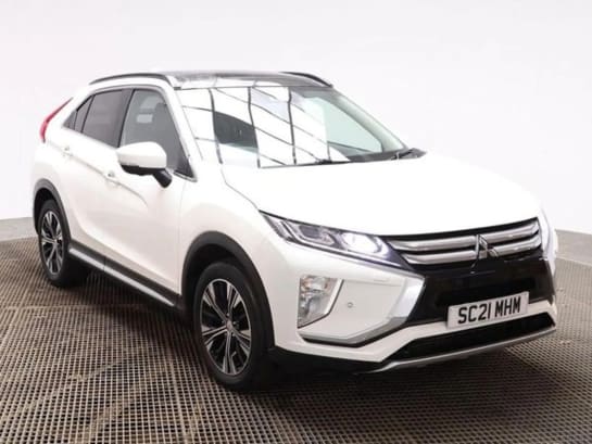 A 2021 MITSUBISHI ECLIPSE CROSS 1.5 Exceed 5dr [ 360 degree parking camera , Smartphone link audio display , Front and rear parking sensors , 18" black/silver alloy wheels ]