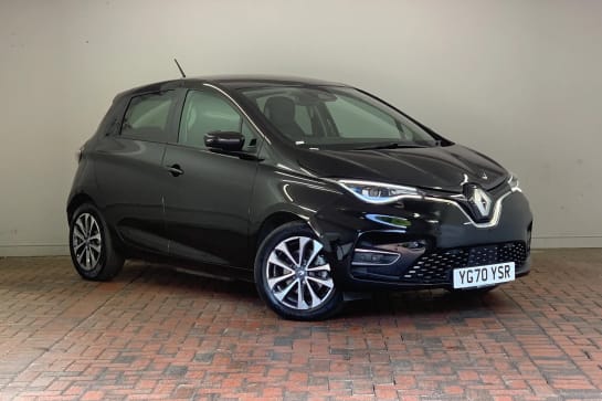 A 2020 RENAULT ZOE 100kW i GT Line R135 50kWh Rapid Charge 5dr Auto [Full LED headlamps with C-shape LED daytime running lights, Auto dimming rear view mirror]