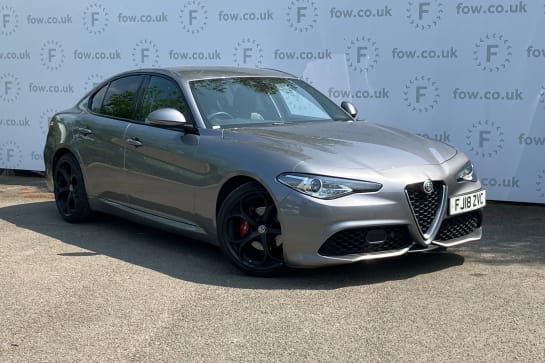 A 2018 ALFA ROMEO GIULIA 2.2 JTDM-2 180 Speciale 4dr Auto [Leather Seats,Front and Rear Parking Sensors,Dark Tinted Rear Windows,Convenience Pack,18"Alloys]