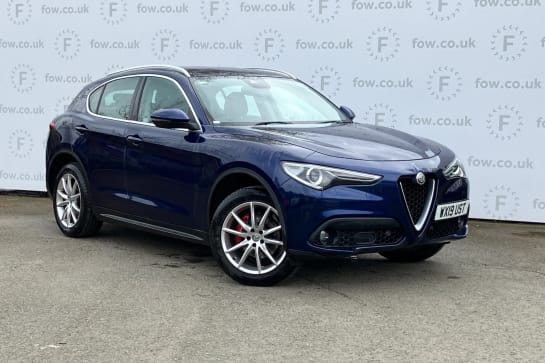 A 2019 ALFA ROMEO STELVIO 2.2 D 210 Speciale 5dr Auto [7 - inch colour TFT instrument cluster,Front and rear parking sensors ,Lane departure warning system ,Steering wheel moun