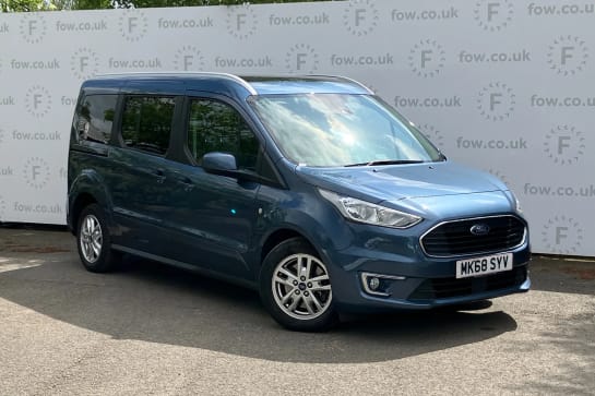 A 2018 FORD GRAND TOURNEO CONNECT 1.5 EcoBlue 120 Titanium 5dr [Bluetooth + USB,Lane keep assist,Steering wheel mounted audio controls,Electric folding and heated door mirrors]