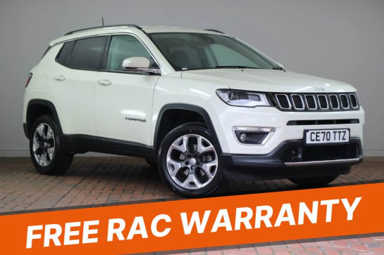A 2020 JEEP COMPASS 1.4 Multiair 170 Limited 5dr Auto [Rear View Camera, Leather, Heated Front Seats, Apple CarPlay/Android Auto]