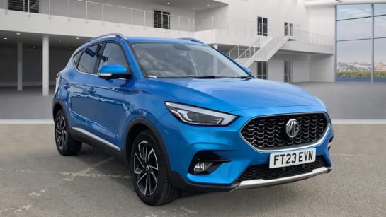 A 2023 MG MOTOR UK ZS 1.0T GDi Exclusive 5dr DCT [Navigation, Parking Sensors, Leather Trim, Privacy Glass]