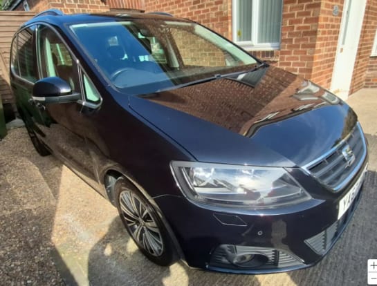 A 2017 SEAT ALHAMBRA 2.0 TDI CR Xcellence [184] 5dr DSG [ Front and rear parking sensors , Stop/start system , Bluetooth audio streaming , Automatic post collision braking