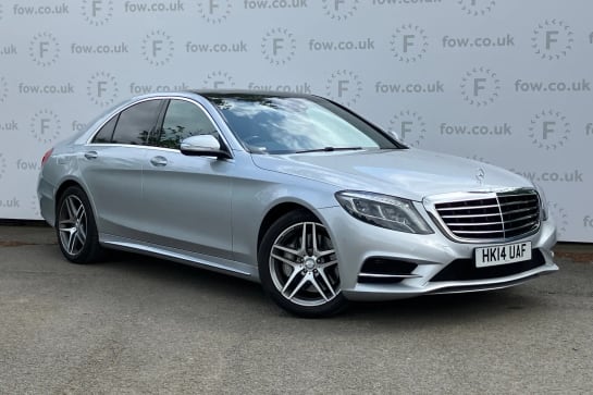A 2014 MERCEDES-BENZ S CLASS S350 BlueTEC AMG Line 4dr Auto [Airmatic Air Suspension, Rear Camera, Parking Pack, Panoramic  Roof, Front Seat Comfort Pack]
