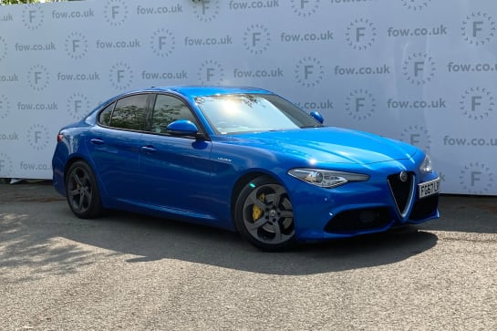 A 2017 ALFA ROMEO GIULIA 2.0 TB 280 Veloce 4dr Auto [18"Alloys,Ambient Lighting,Convenience Pack,Dark Tinted Rear Windows,Front and rear parking sensors,Connect 8.8" colour di
