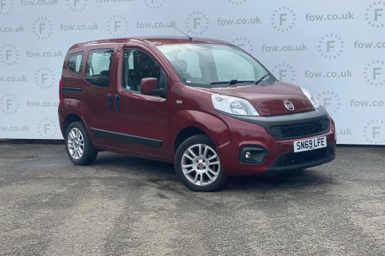 A 2020 FIAT QUBO 1.4 8V Lounge 5dr [Follow me home headlights,  16" Alloy Wheels, Audio remote control in steering wheel]