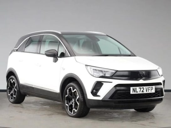 A 2022 VAUXHALL CROSSLAND 1.2 Turbo [130] Ultimate 5dr Auto [ Panoramic rear view camera , Front camera system , 17" Five twin spoke diamond cut bi colour alloy wheels ]