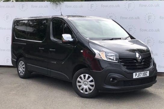 A 2017 RENAULT TRAFIC SL27 ENERGY dCi 125 Business 9 Seater [Electric front windows with one touch drivers window,Electrically heated and adjustable door mirrors,80 litre f