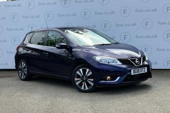 A 2018 NISSAN PULSAR 1.2 DiG-T N-Connecta 5dr [Nissan Connect Sat Nav, Cruise Control, Reverse Camera, Bluetooth, Privacy Glass, Electric/Heated Door Mirrors]
