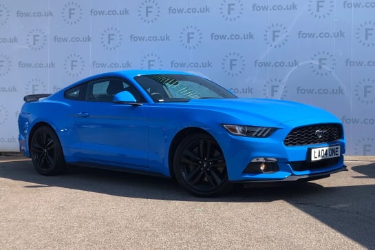 A 2018 FORD MUSTANG 2.3 EcoBoost [Custom Pack] 2dr Auto [19"Alloys,Climate controlled seats,Rear view camera,Limited slip differential ,Independent front/rear suspension,