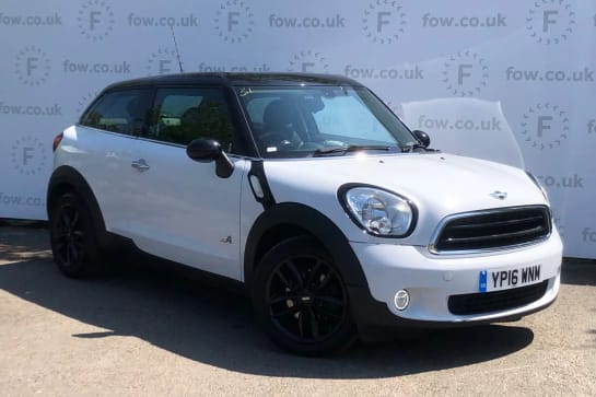 A 2016 MINI PACEMAN 1.6 Cooper ALL4 3dr [Chili Pack] [Leather Gravity,Darkened Rear Glass,Seat Heating for Driver and Front Passenger,Roof & Mirror Caps in Black,17"Alloy